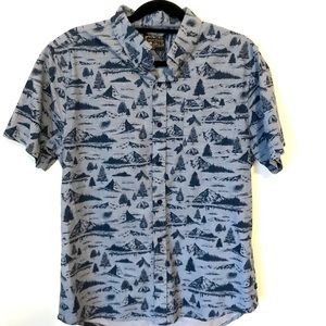 Medium United by Blue Button Up Tee